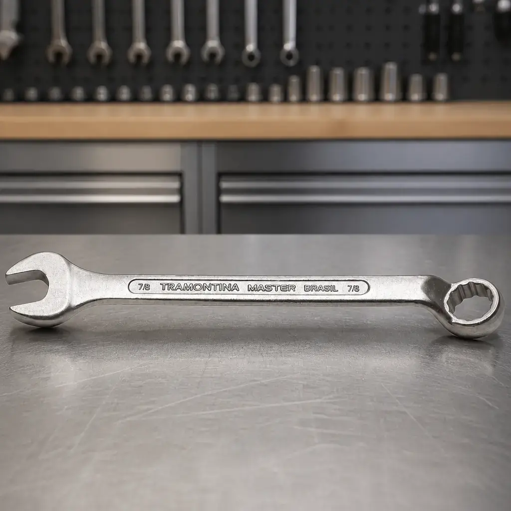 Llave comb. 7/8' cuello largo Master x Un.
