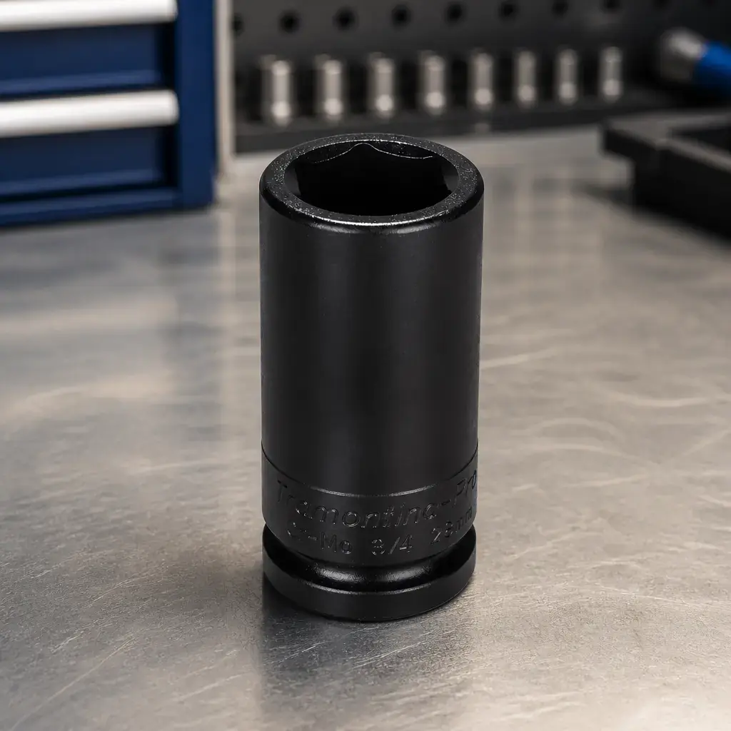 Dado 3/4' impacto hexa. Largo 30mm PRO x Un.