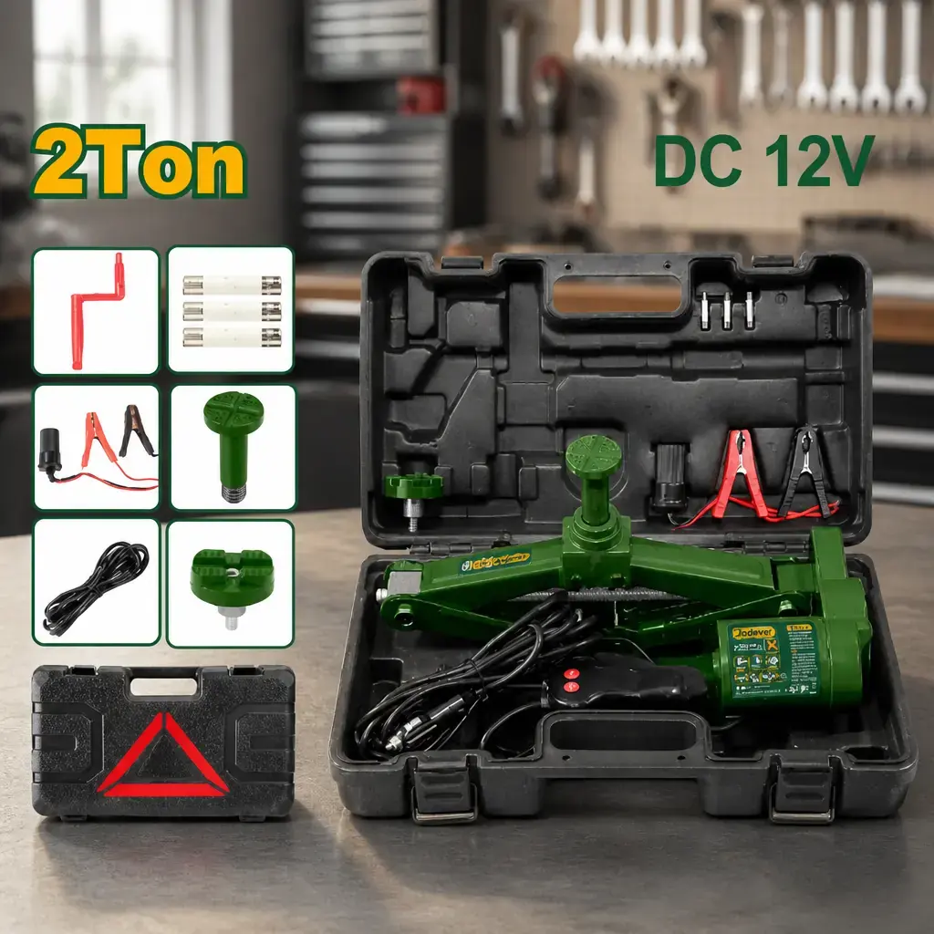 Gato Tijera electrico 12V 2Ton Jadever (M)