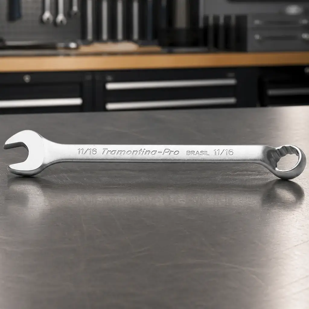 Llave comb. 7/8' cuello largo Pro x Un.