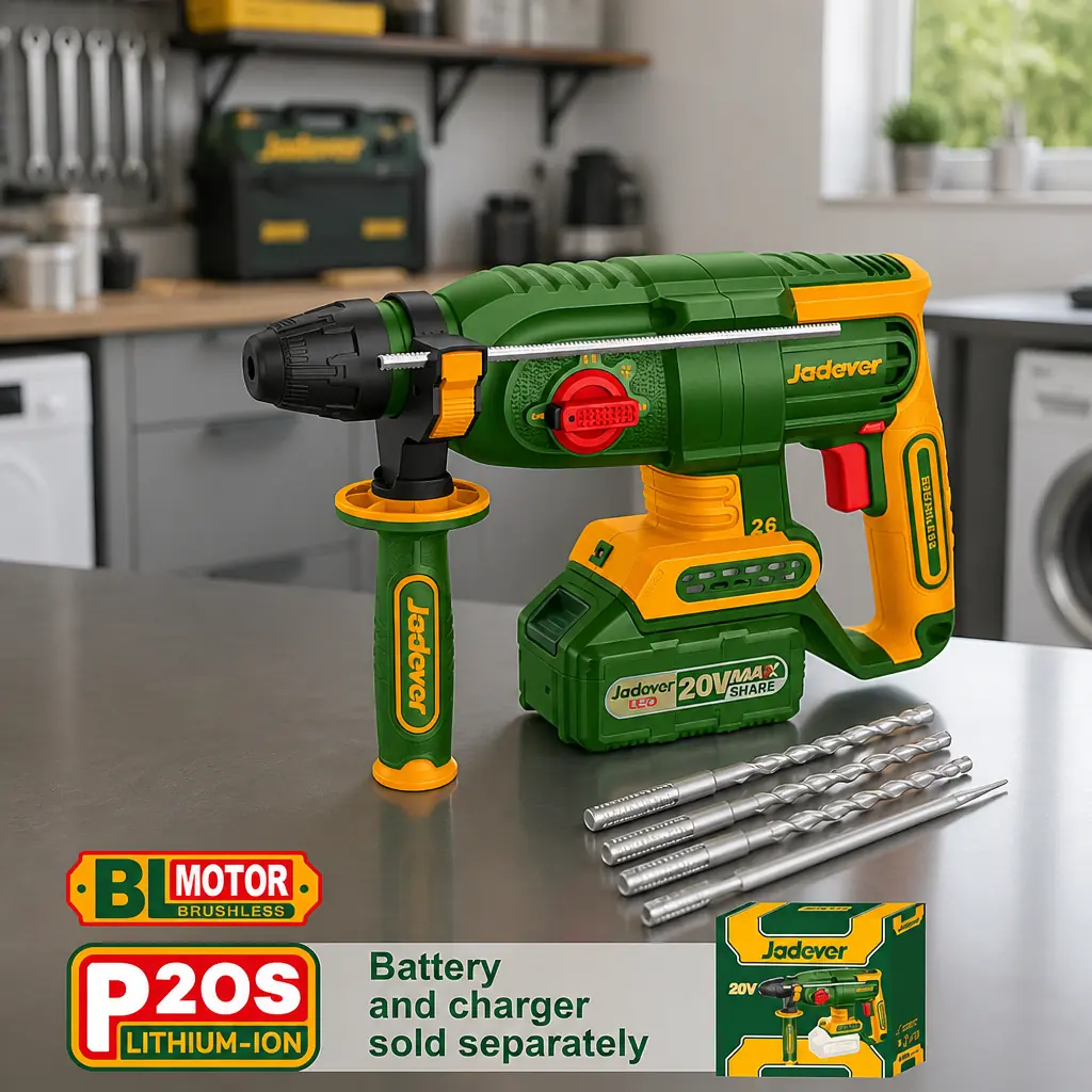 Rotomartillo SDSp 2.5J + Acc. 20V. Sin Bateria. Jadever Caja*