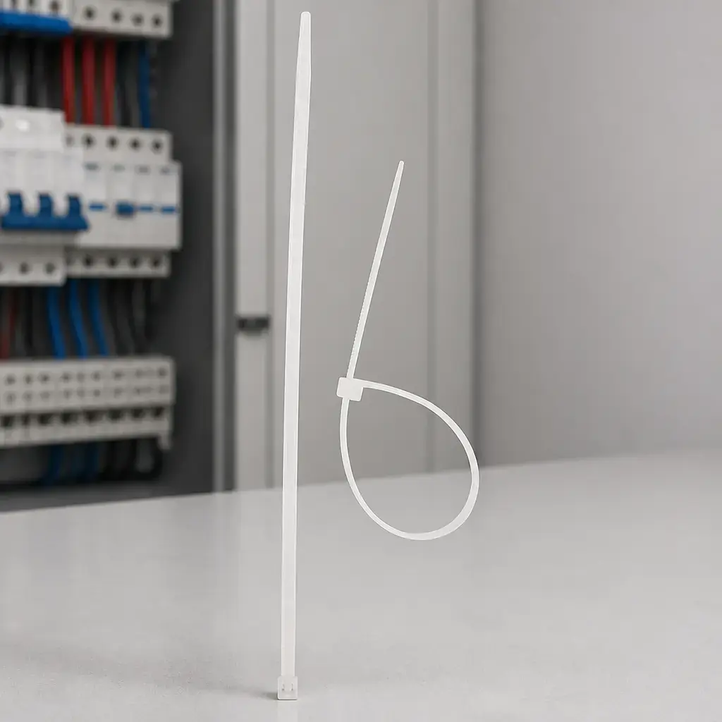 Cintillo nylon Blanco 295x4.6mm x 30Un.*