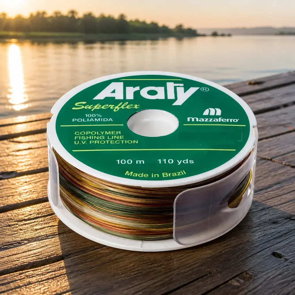 Hilo de pesca multicolor Araty Superflex (0.90mm x100m) x10u.