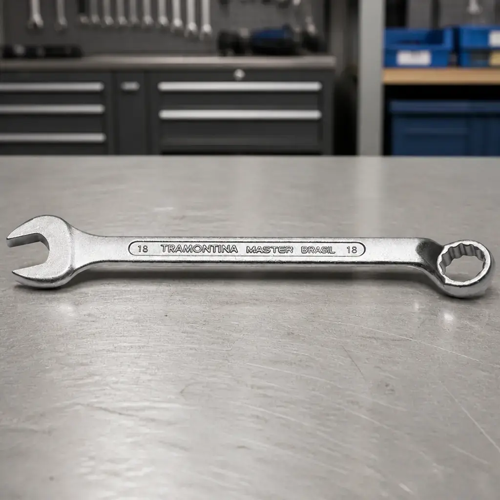 Llave comb. 18mm cuello largo Master x Un.