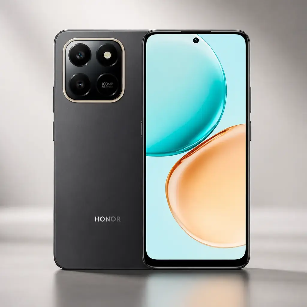 Celular HONOR X7D 4G 8 Ram 256 GB-Negro Terciopelo