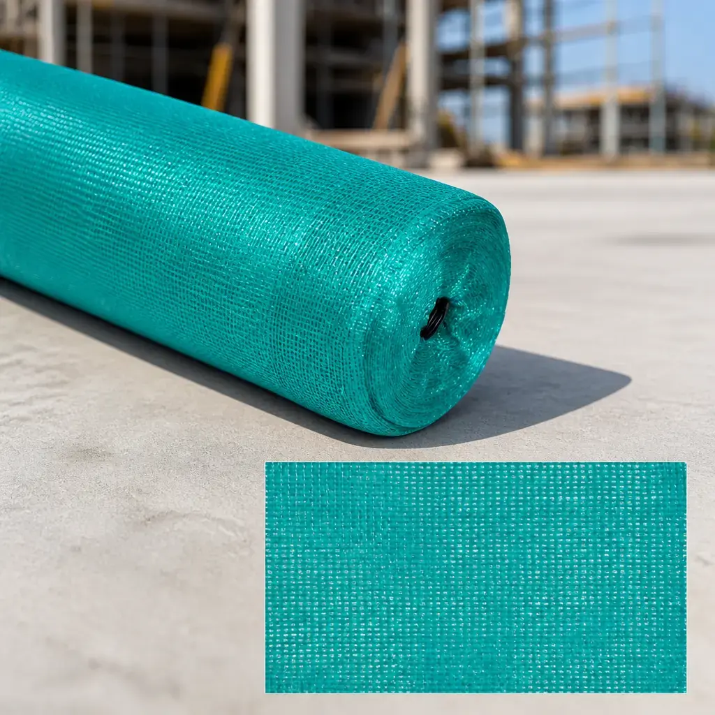 Malla de media Sombra Liviana Verde F Decorativa 80% 2.1X100M - Polytex
