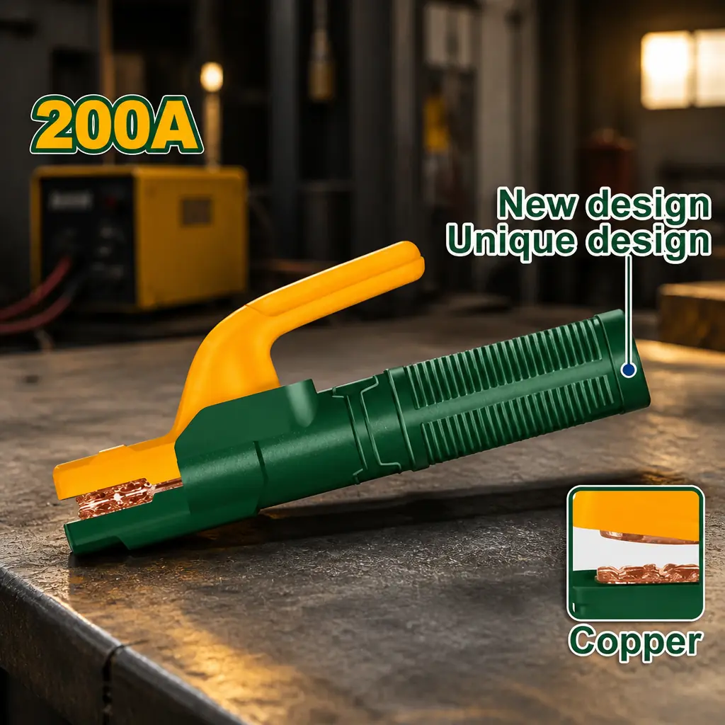 Accesorio - Porta Electrodo 200A para Soldador. Jadever Caja