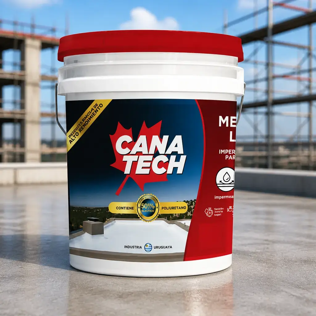 Membrana Liquida Canatech Blanco 4kg sin fibra x Un.