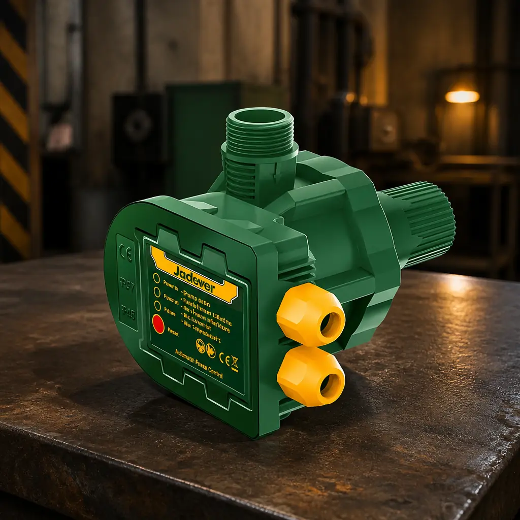 Presurizador 220V 10A 1"x1" 1.5-10bar p/ bomba Jadever Caja