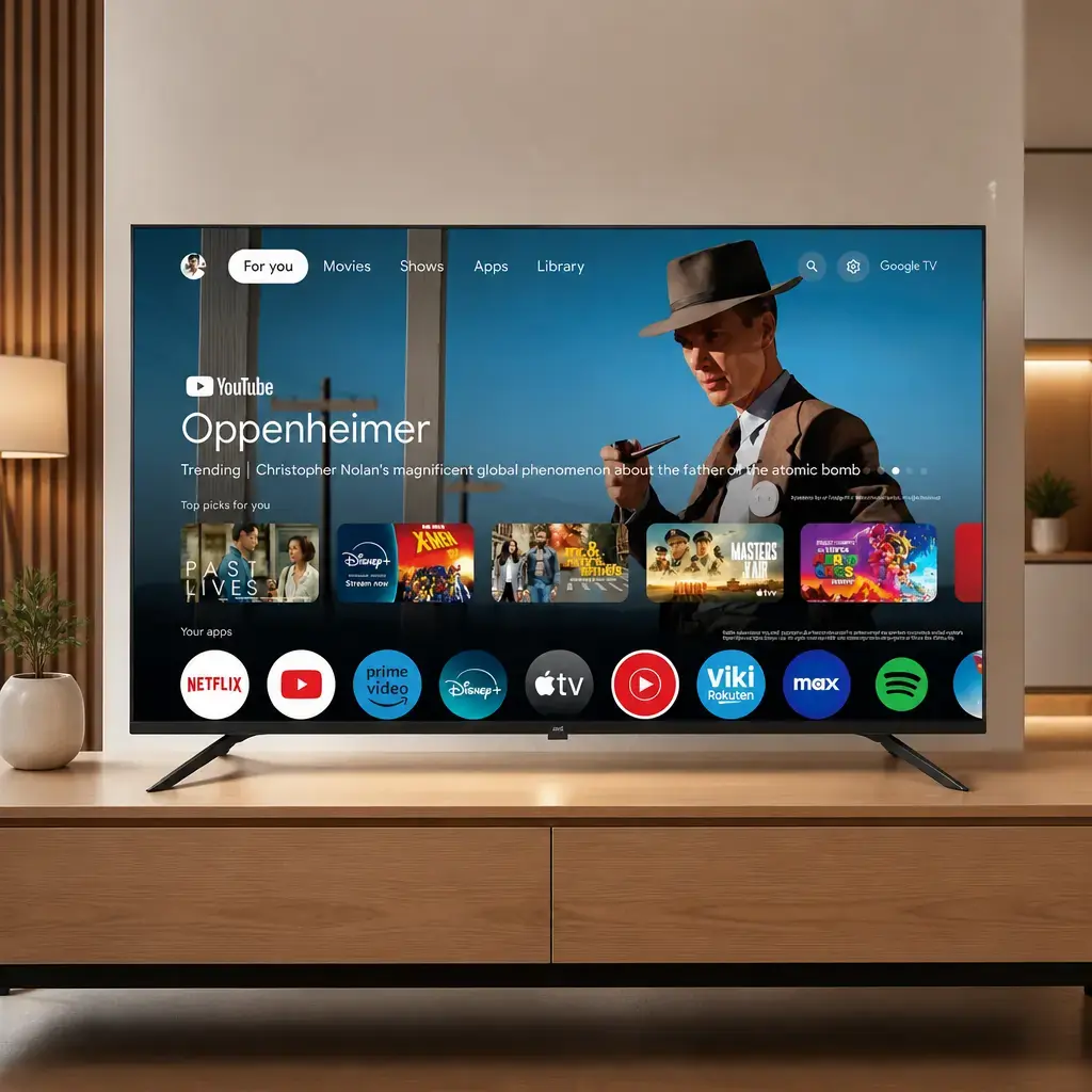 Televisor Smart JVC 50" Google TV