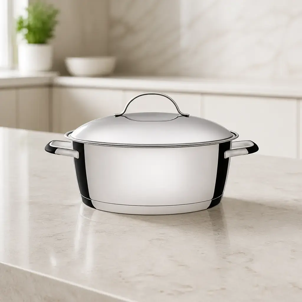 Cacerola ac. inox. Ø 24cm 4ltrs. Allegra Tramontina x Un.
