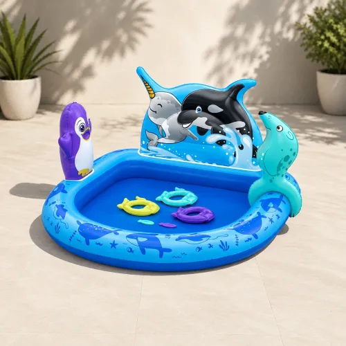 Parque Acuatico Polar Pals 134 x 131 x 73cm 84Lt. Bestway