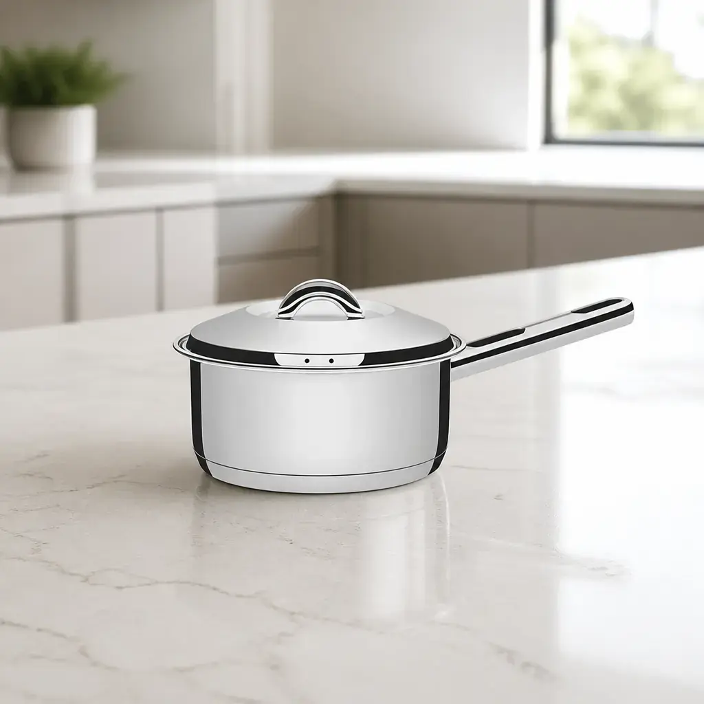 Olla de Ac. inox 14cm 1.1lt  Solar Tramontina x Un.