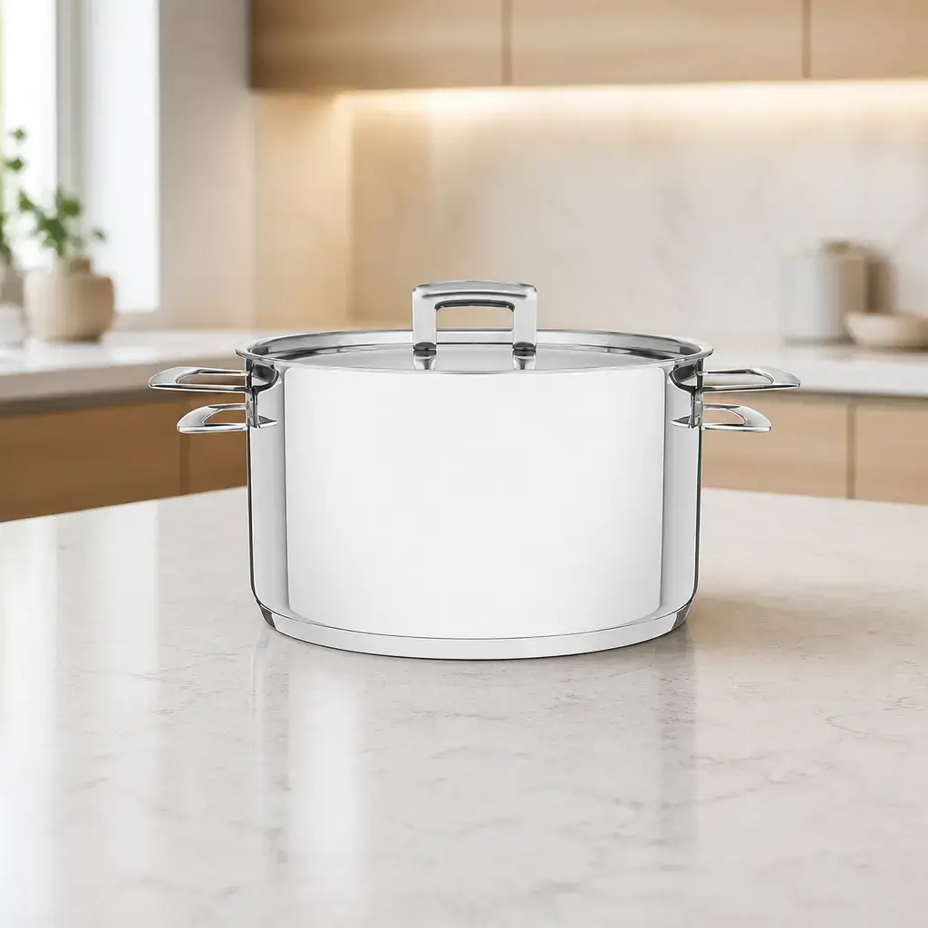 Cacerola Honda Ac. Inox 20cm 3.6lt Brava x Un.