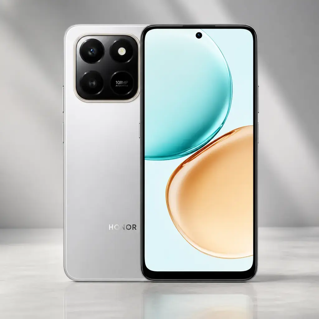 Celular HONOR X7D 4G 8 Ram 256 GB-Plata Meteoro