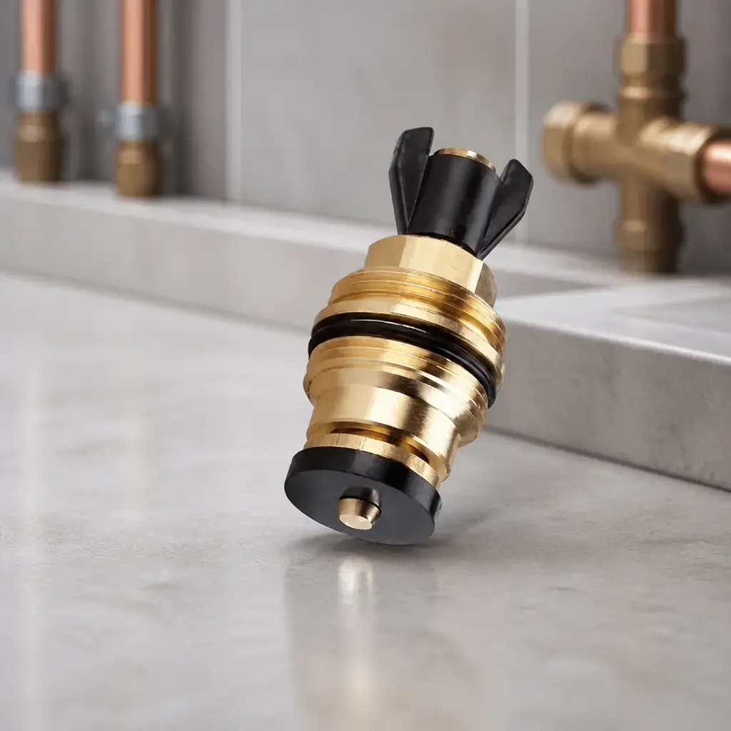 Desc - Accesorio - llave de paso Bronce 20. 25 y 32mm RedEco x5