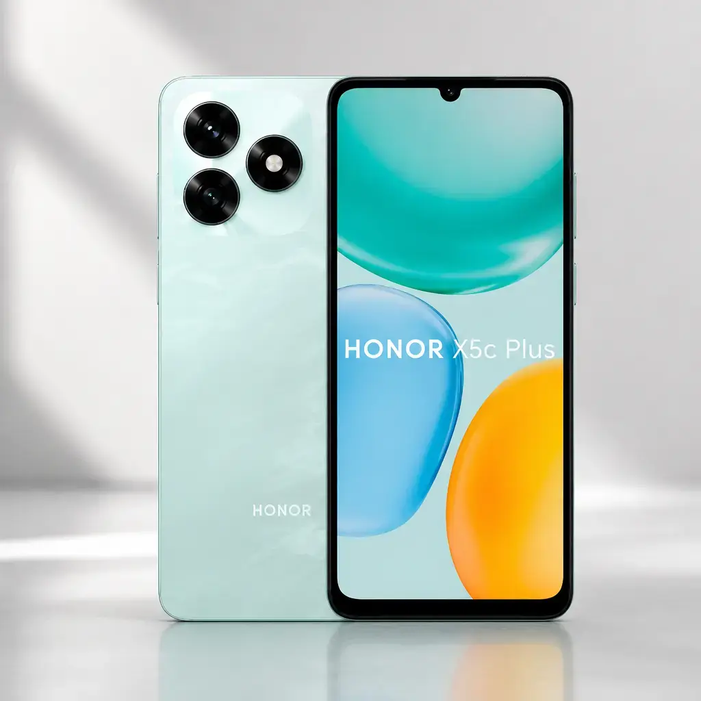 Celular HONOR X5C PLUS 4 Ram 256 GB- Turquesa/Ocean Cyan