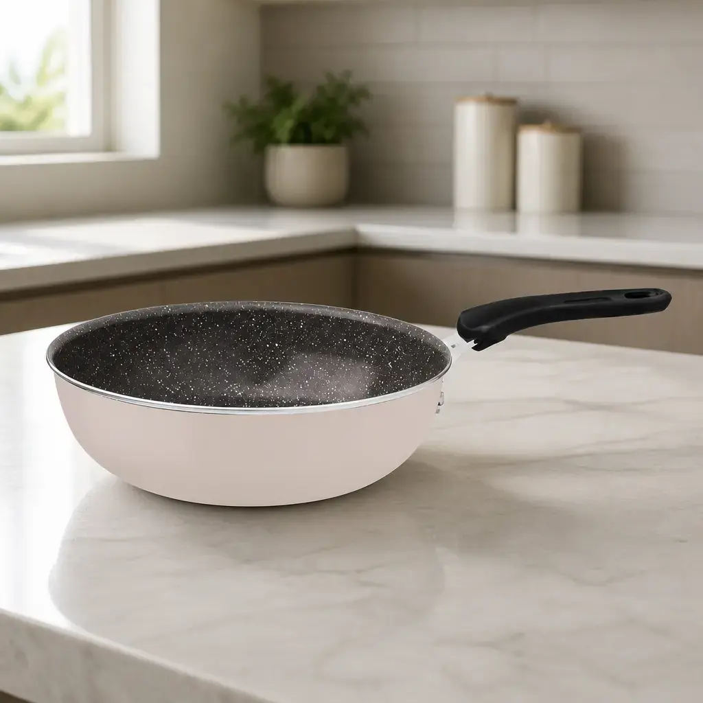 Sarten Honda 24cm Tunis induccion ceramic Rosa xUn.