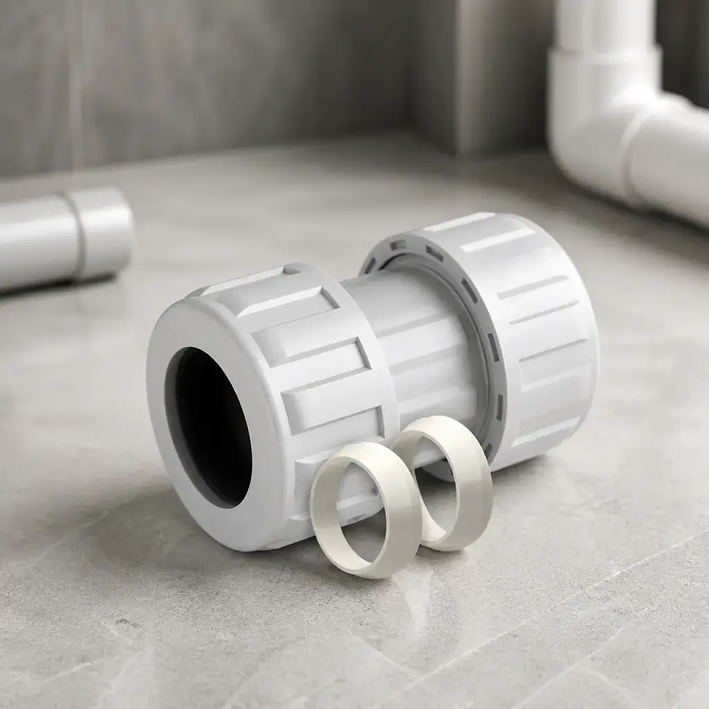 Acople de compresion Standard 1-1/2' DUKE