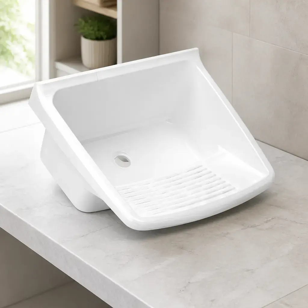 Pileta para lavadero 15Lt. sin sopapa DUKE
