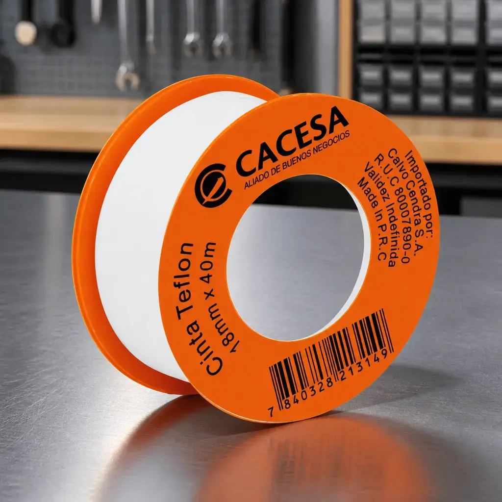 Cinta Teflon CACESA 18mm x 40m. x Un.