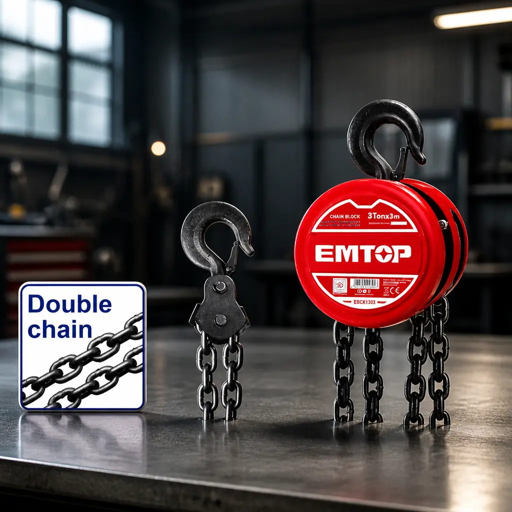 Aparejo 3Tn x 3m a Cadena Emtop