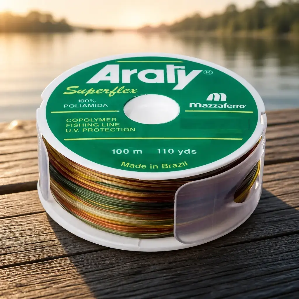 Hilo de pesca multicolor Araty Superflex (0.30mm x 100m) x20u.