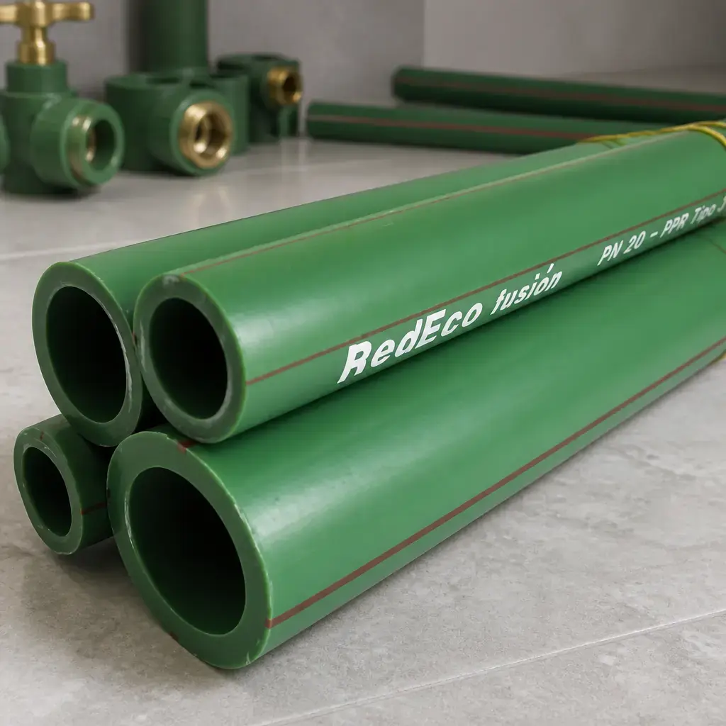 Desc - Tubo fusion 2Mpa (PN 20) x 4 m de 25mm RedEco x Un.