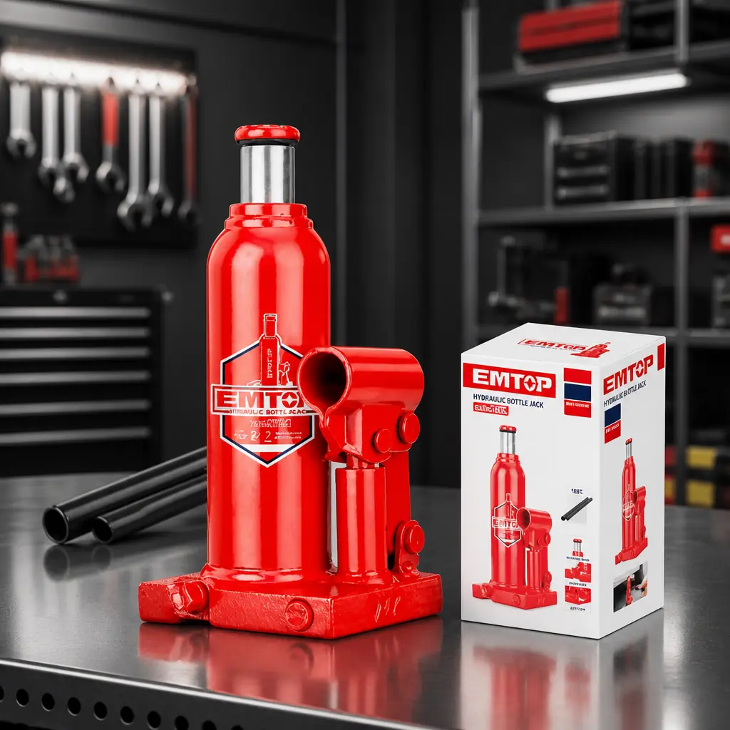 Gato hidraulico Tipo Botella 4tn (19-37cm) Emtop