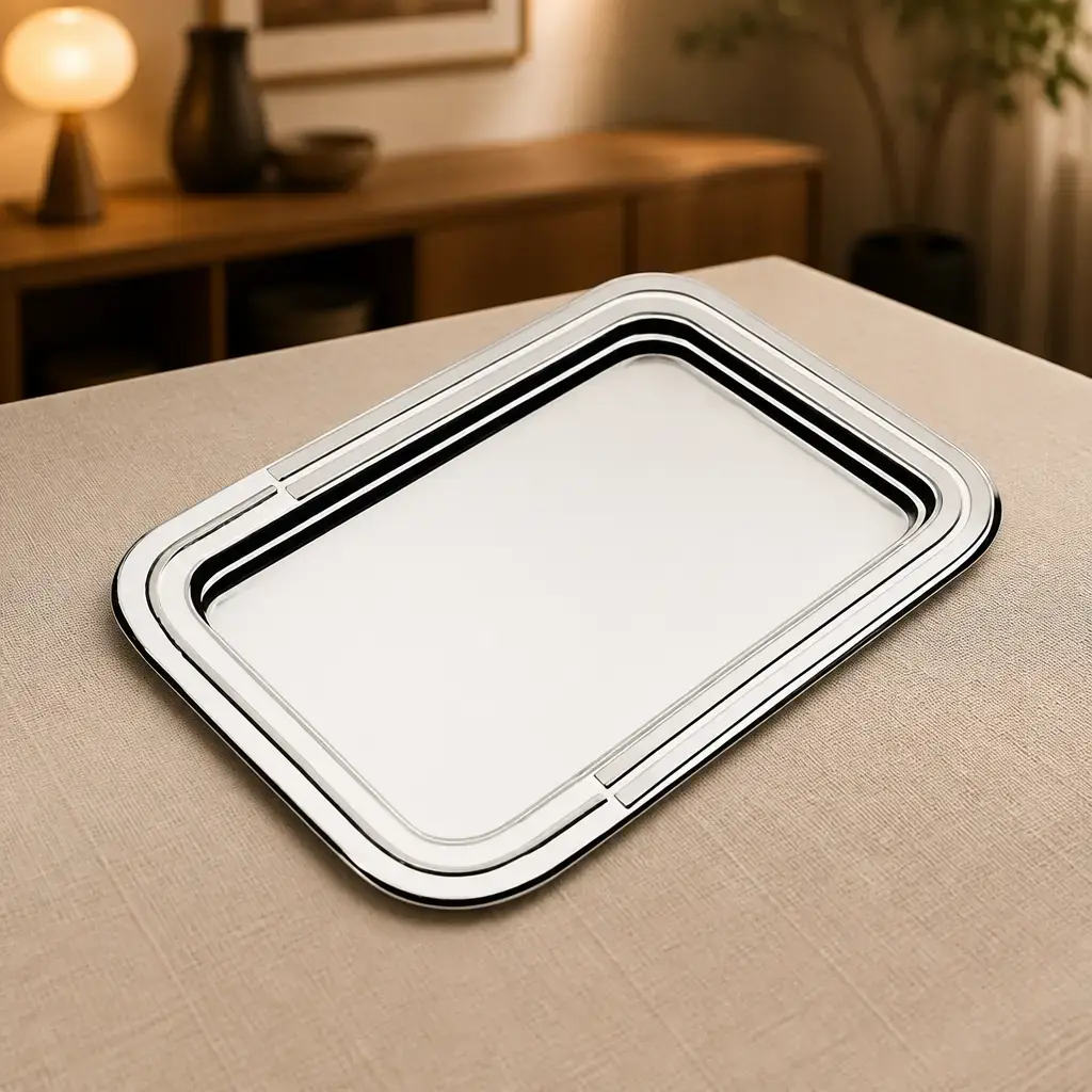 Bandeja Ac. Inox 42x30 Ciclo x Un.