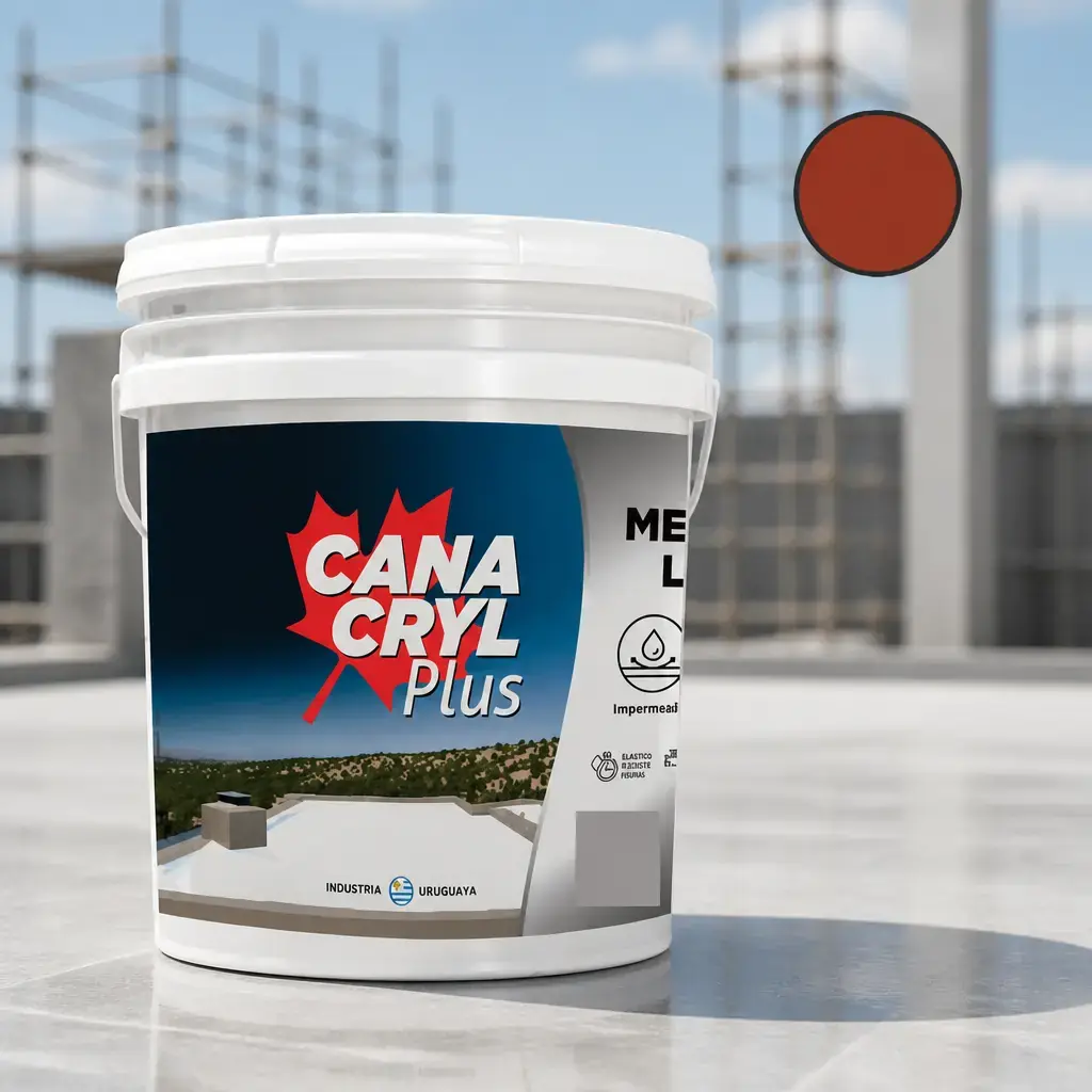 Membrana Liquida Canacryl Plus Tejas fibrado 20kg x Un.