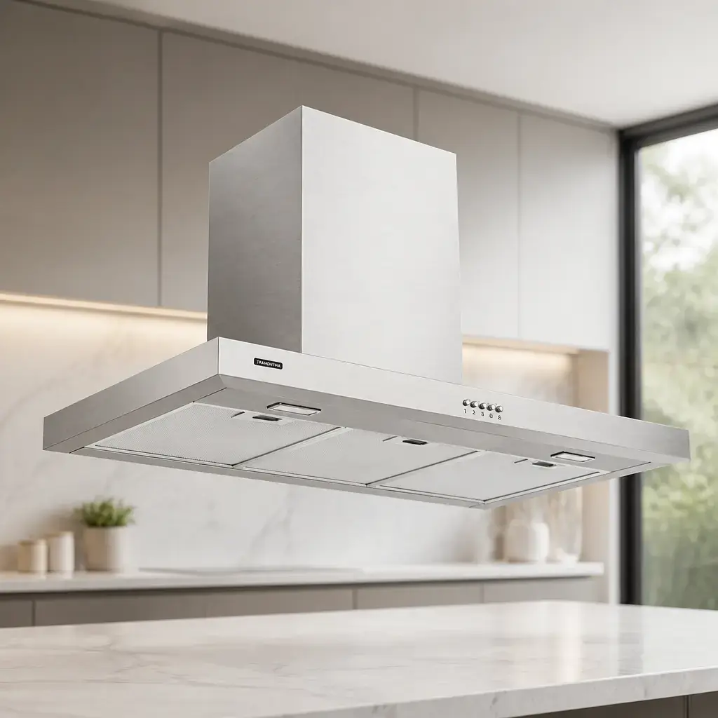Desc - Campana Pared New Dritta (90X50x54-102cm) Inox.**