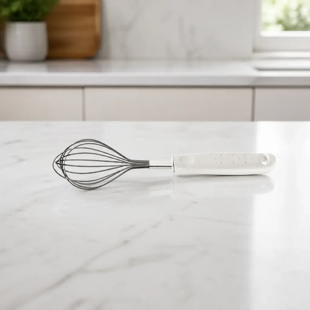 Batidor manual inox. Blanco Utilita x Un.