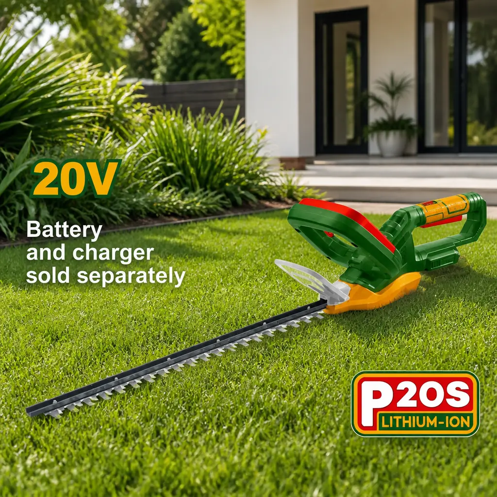 Cortasetos inalambrico 46cm. 20V. Sin bat. Jadever Caja