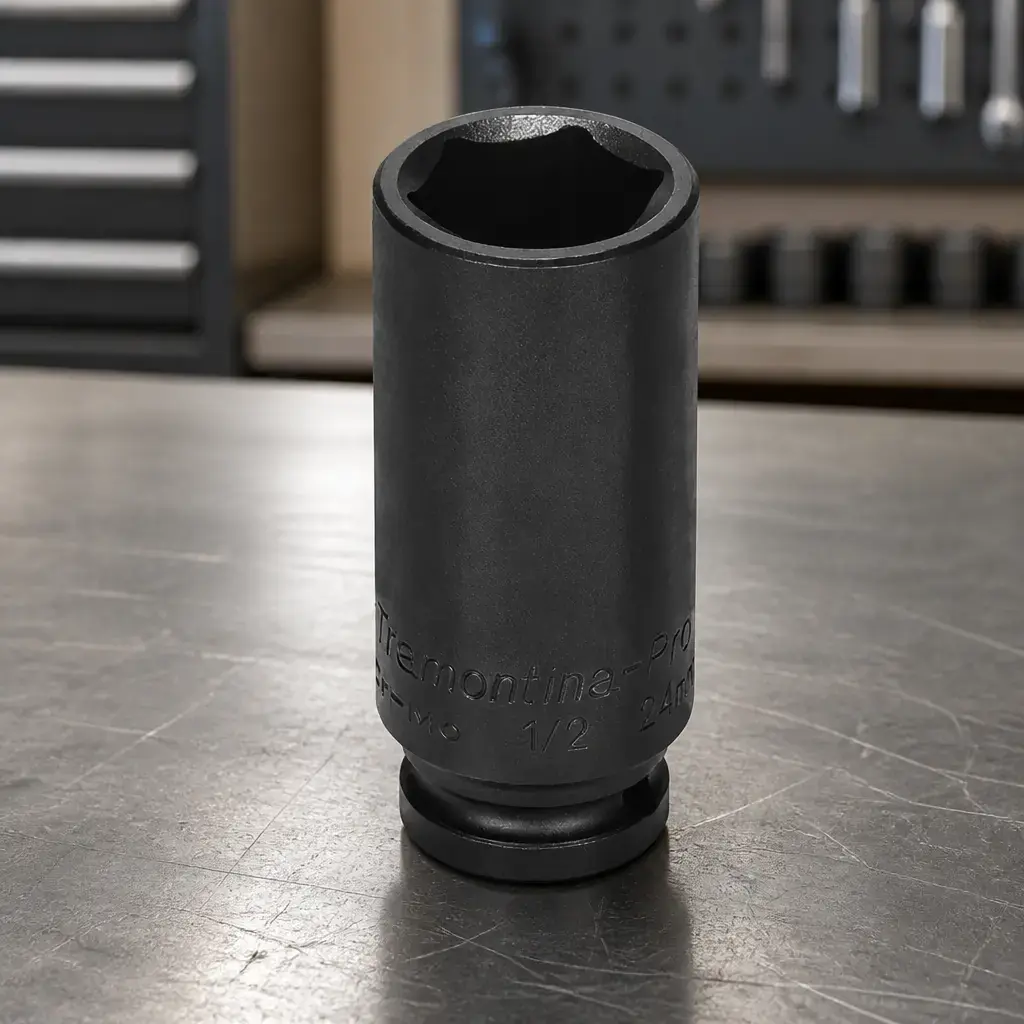 Dado 1/2' Impacto hexa. Largo 8mm Pro x Un.