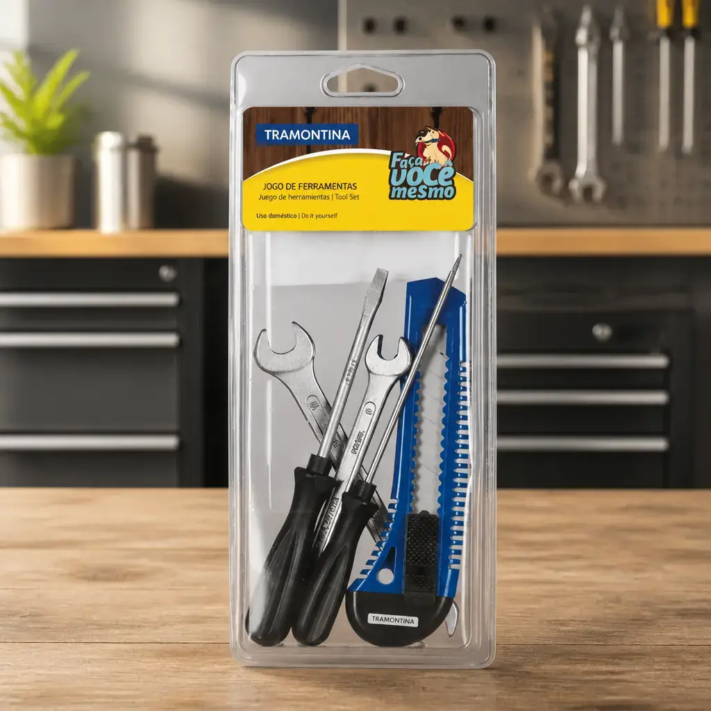 Juego de herramientas manuales 5pzas. DIY Blister