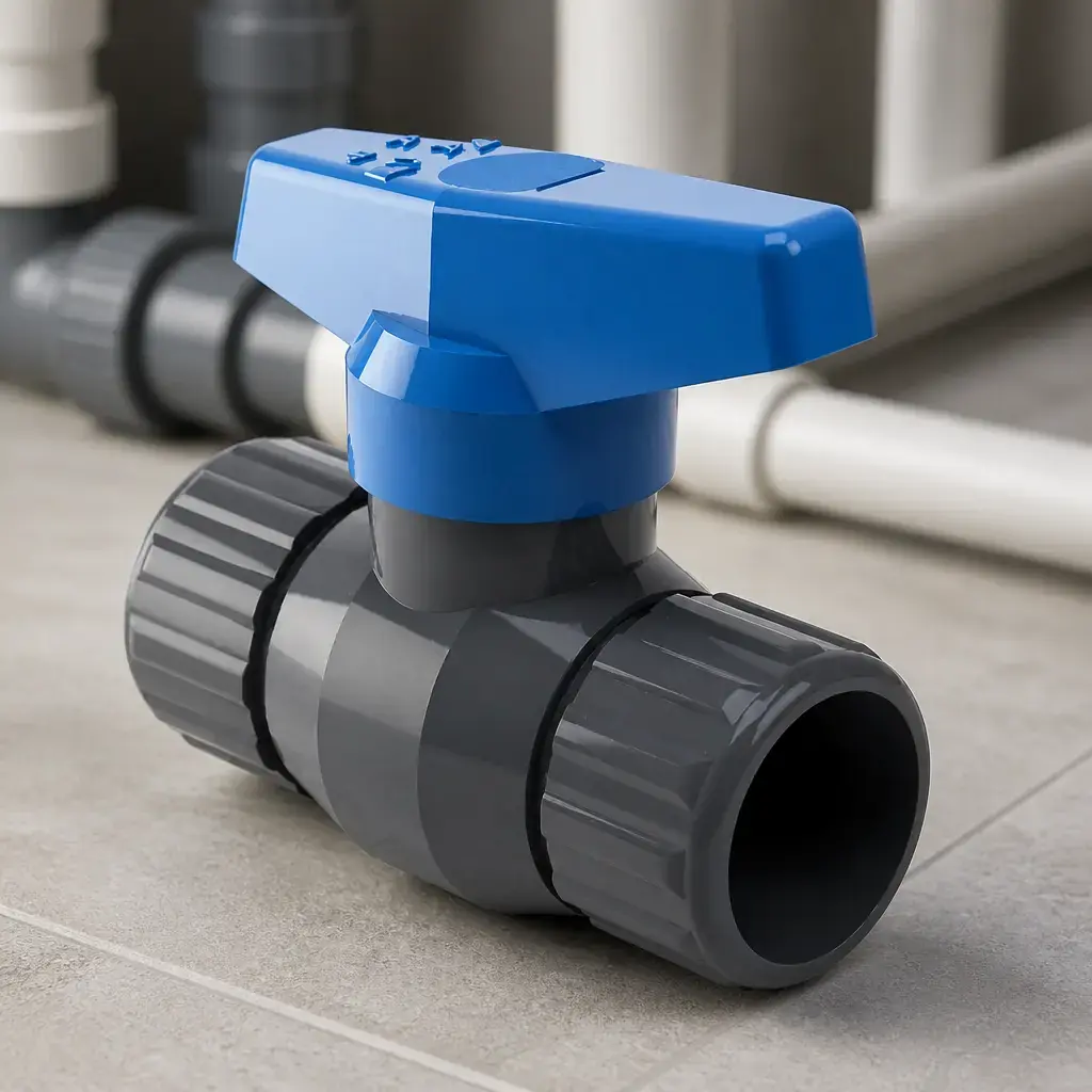 Llave de paso 25mm PVC Soldable DUKE
