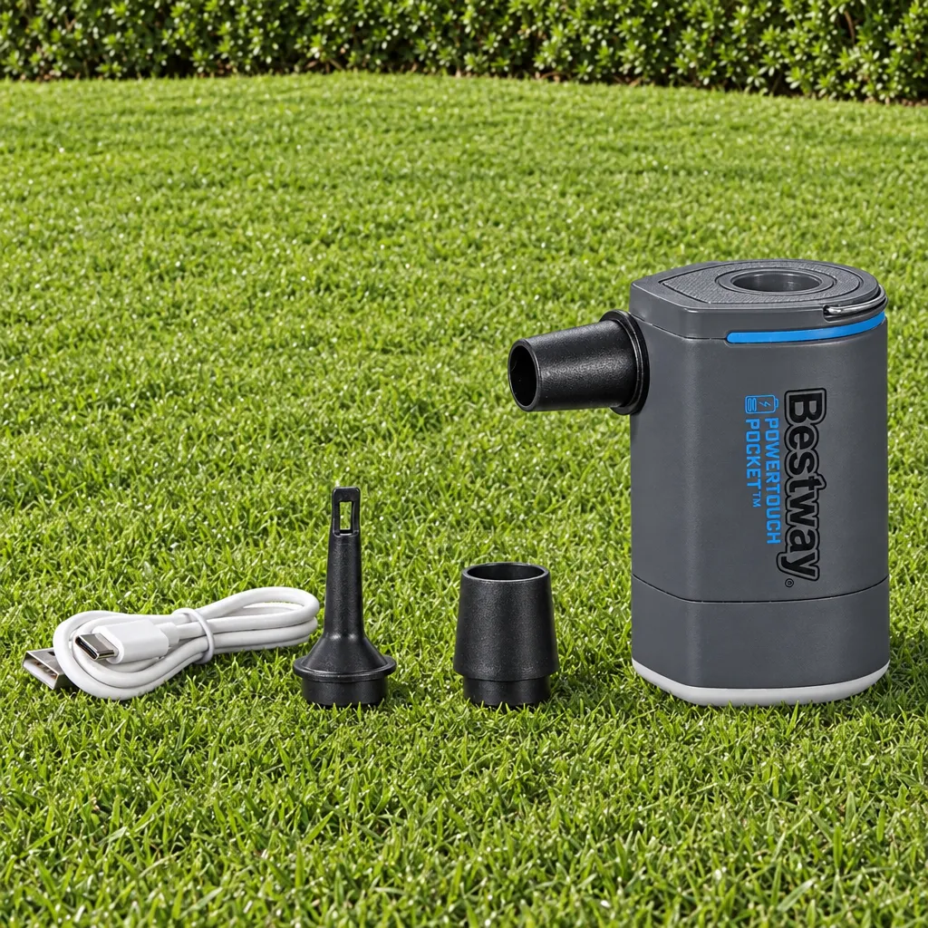 Inflador Recargable 3 boquillas 200Lt/min Bestway