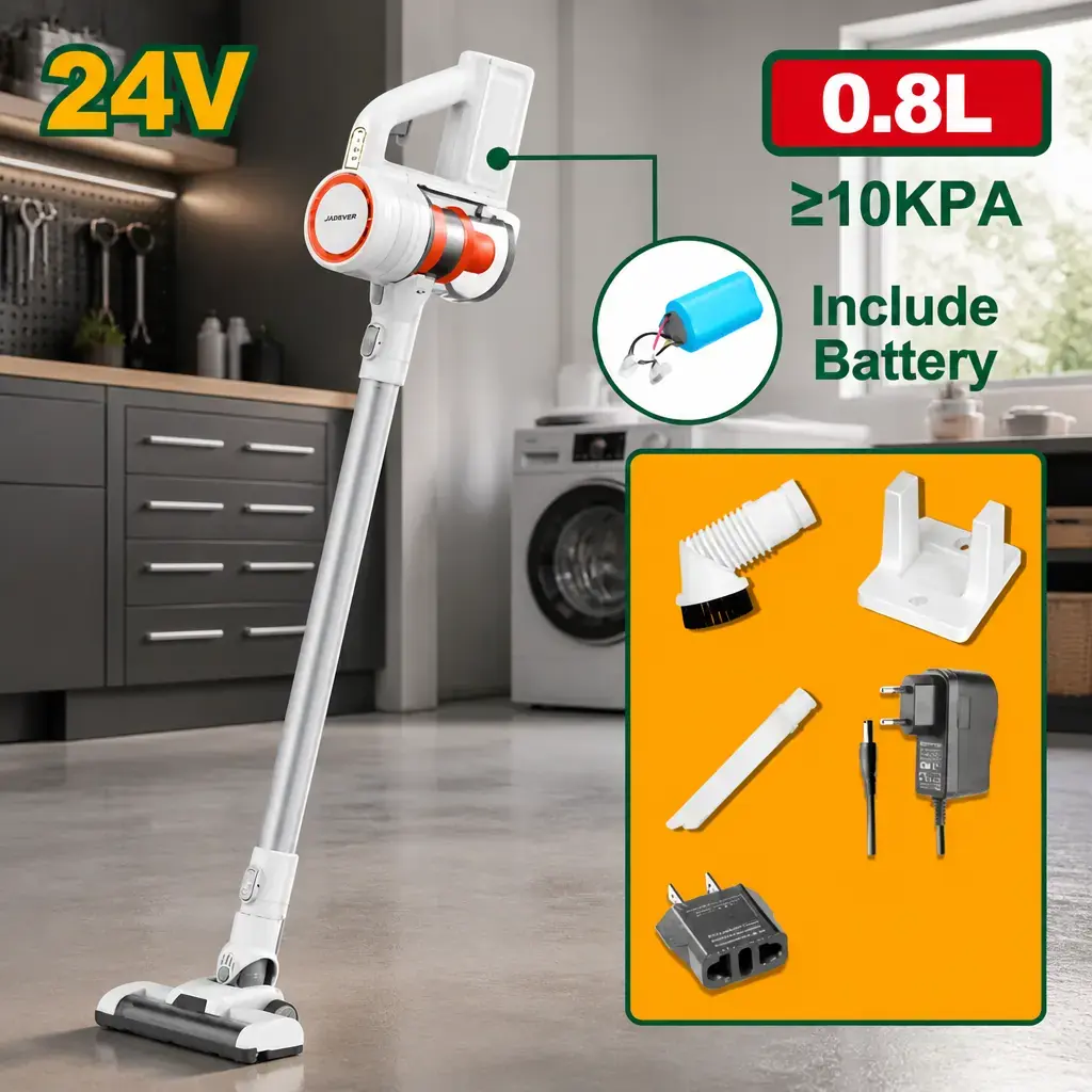 Aspiradora inalambrica 24V 140W Jadever