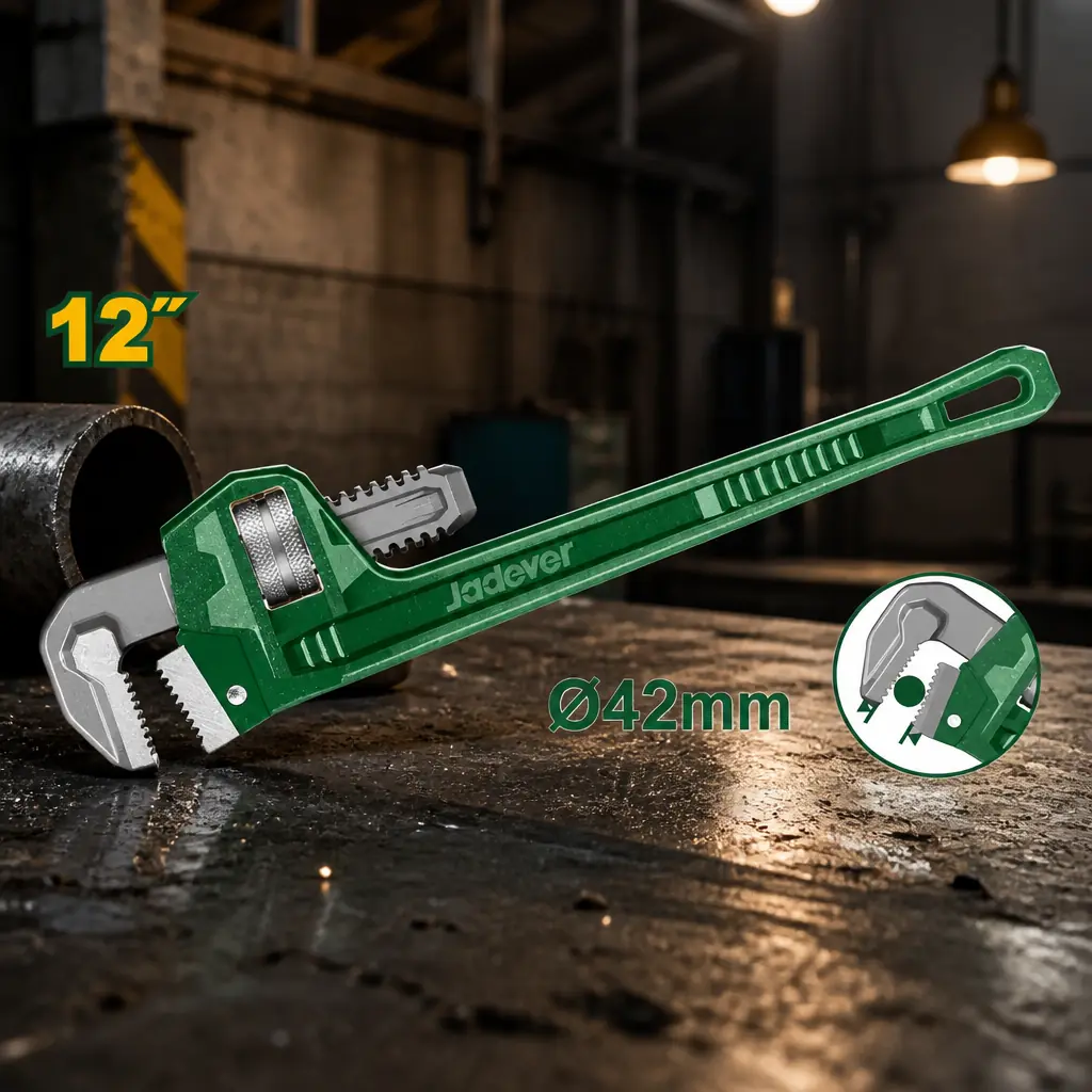 Llave para Caños Stillson 12" (hasta 42mm) Jadever Blister