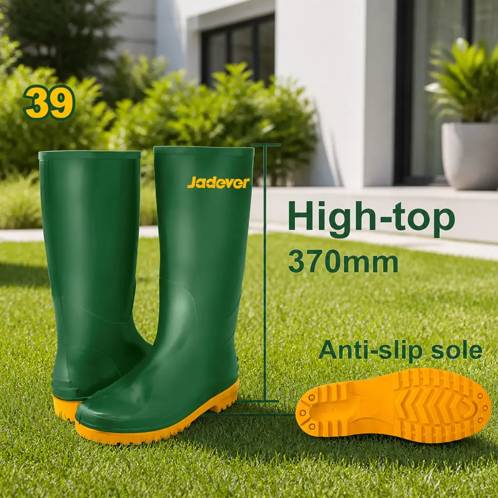 Bota alta para lluvia (39) Jadever x par