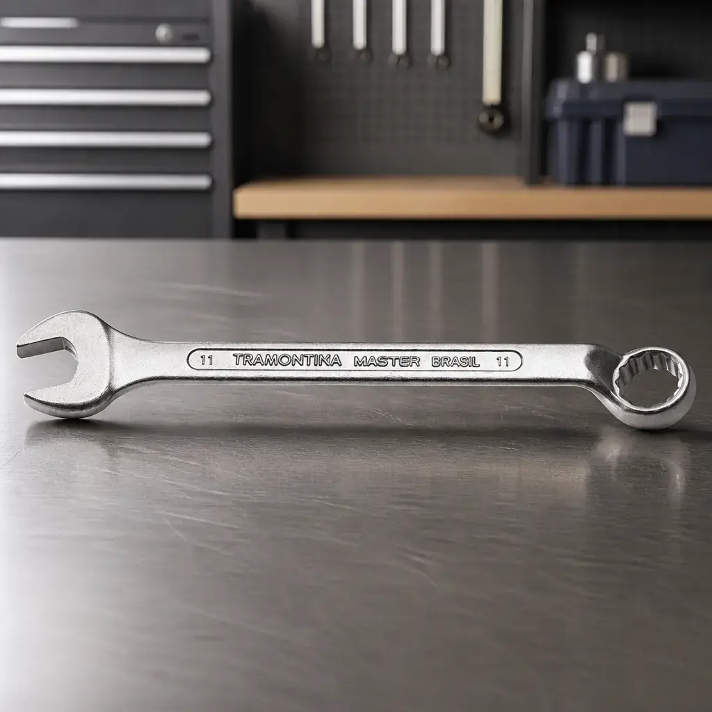 Llave comb. 11mm cuello largo Master x Un.