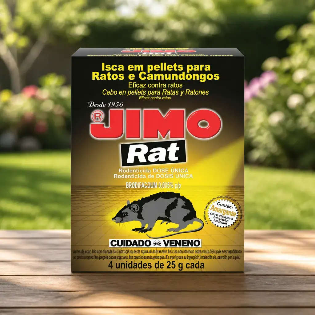 JIMO - Rat Granulado x100gr. (4 Sobres x25gr.)