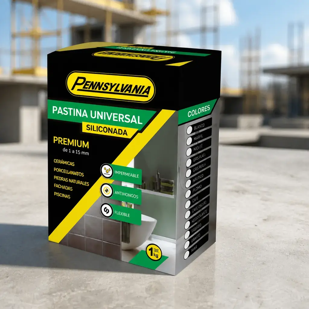 Pastina Universal Siliconada Grafito Caja x 1Kg