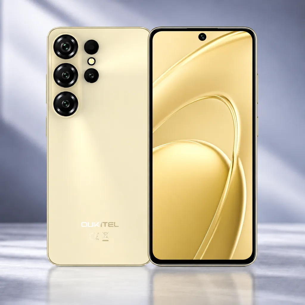 Celular OUKITEL C26 6/128Gb Dorado