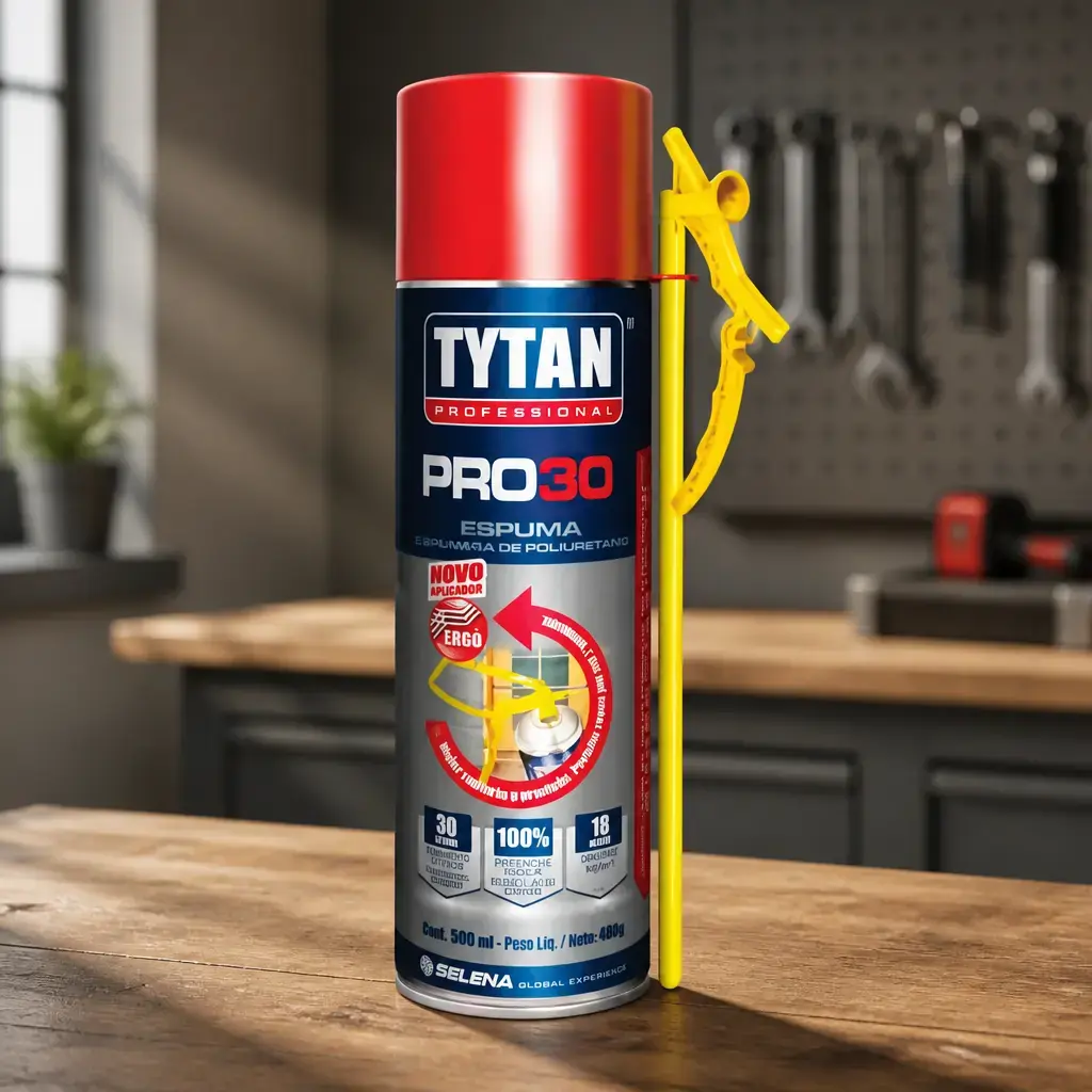 Espuma de poliuretano PRO30 TYTAN 500ml con Canula