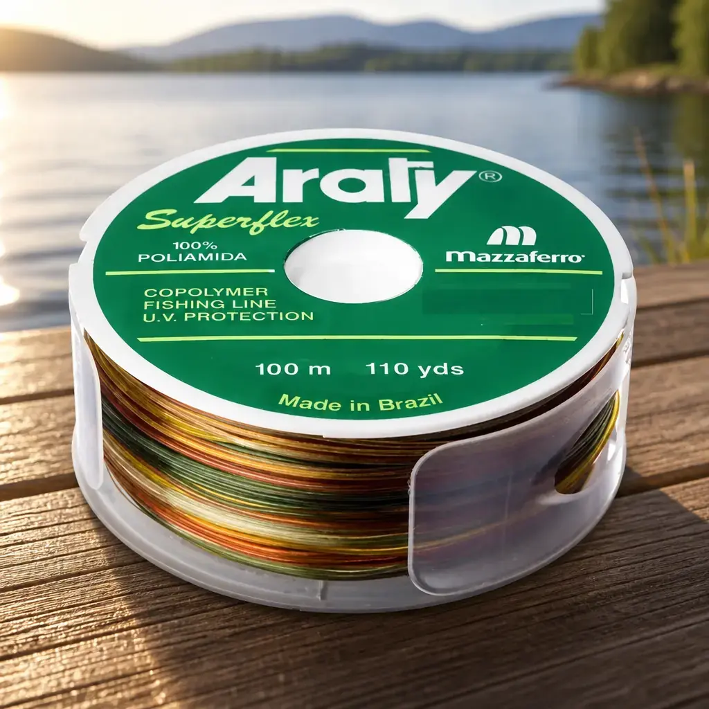 Hilo de pesca multicolor Araty Superflex (0.60mm x100m) x10u.