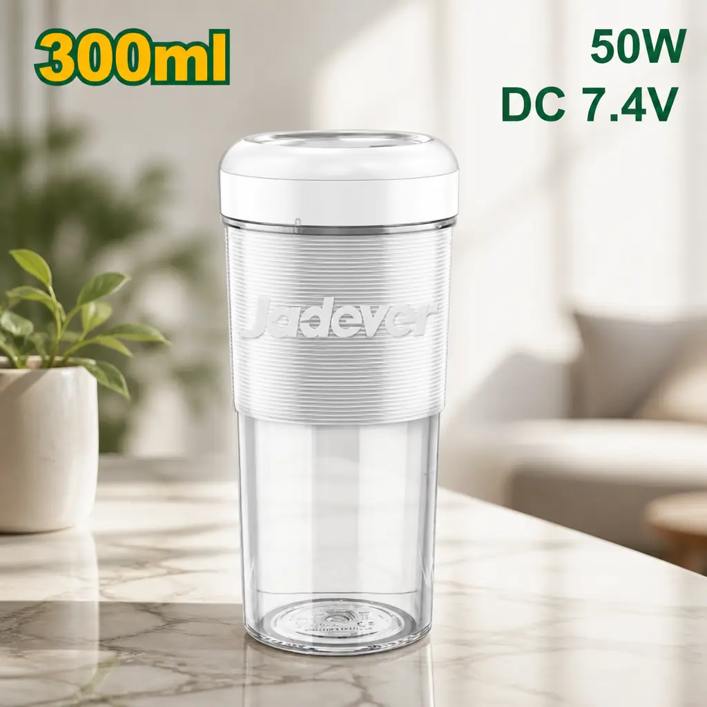 Licuadora inalambrica 300ml 50W. 7.4V. Jadever*