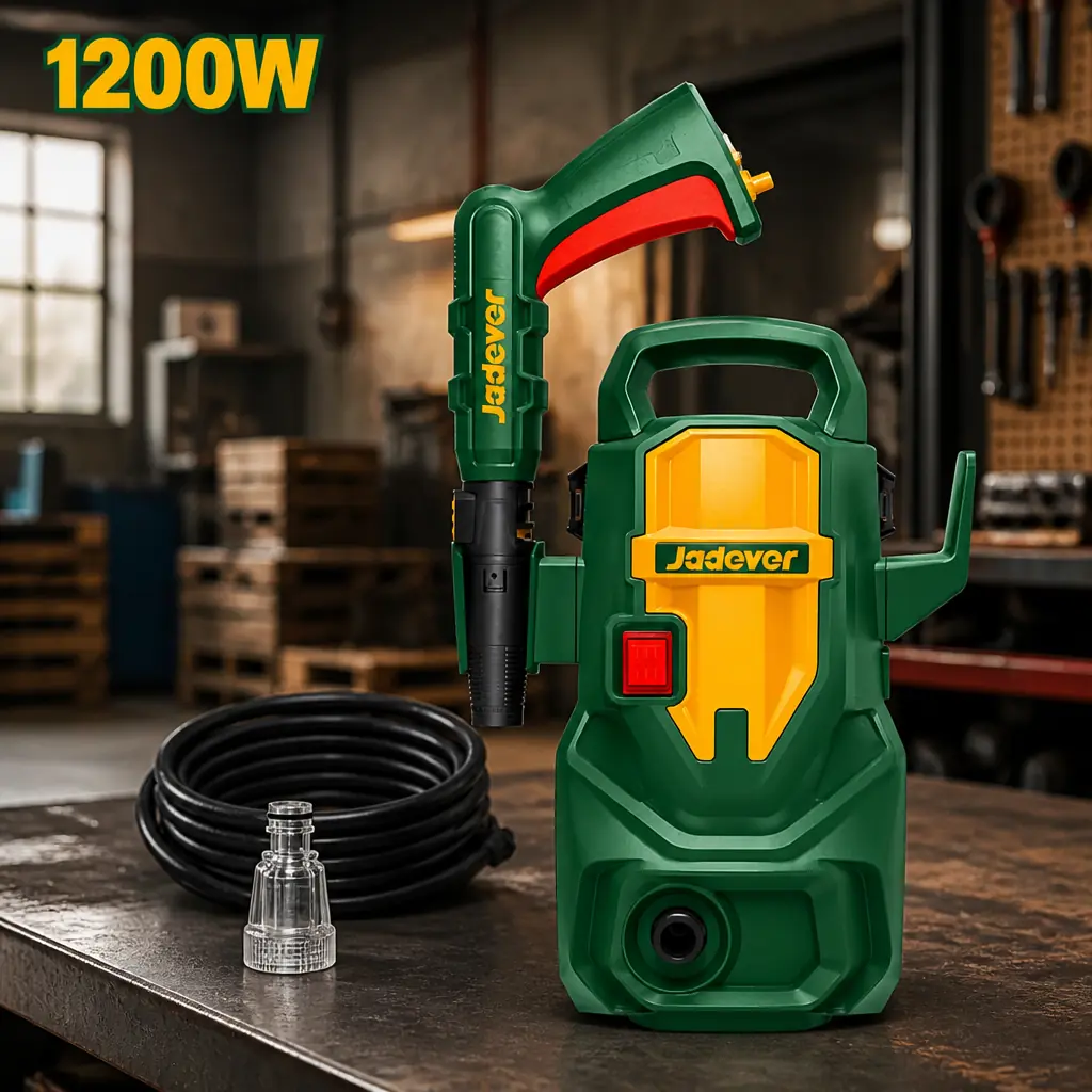 Hidrolavadora 1200w (A) 90Bar. Jadever Caja