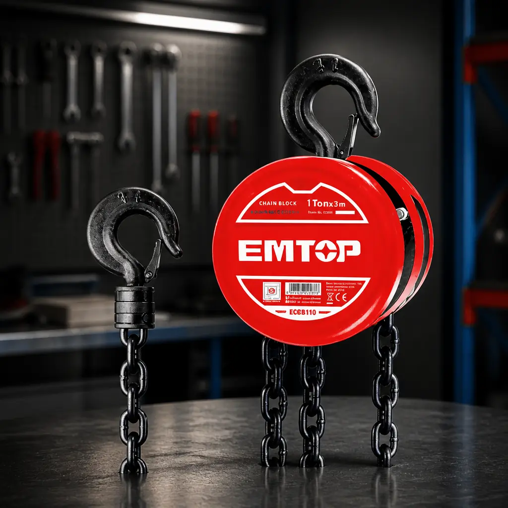 Aparejo 1Tn x 3m a Cadena Emtop